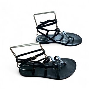 Madden Girl Black Strappy Sandals